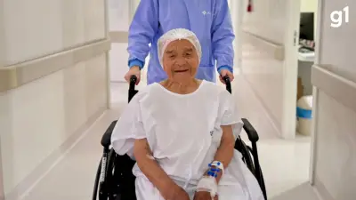 Idosa de 103 anos passa por primeira cirurgia da vida no RS