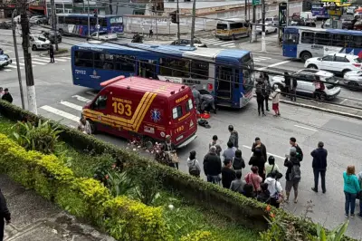 Idosa de 79 anos tem perna amputada após ser atropelada por ônibus em SP