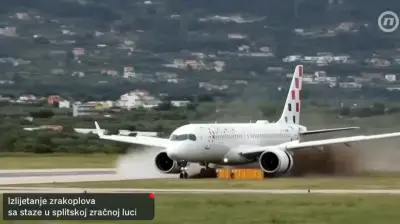 Investigação descarta vento e pista em incidente na Croácia