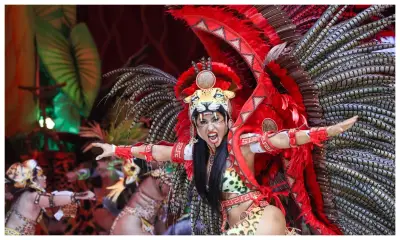 Isabelle Nogueira celebra após derrota do Garantido no Festival de Parintins