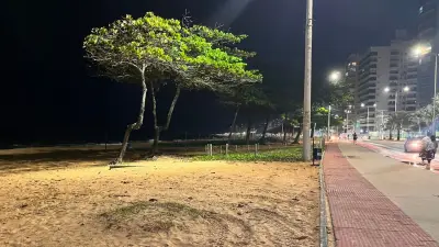 Jovem é baleado no pé ao reagir a tentativa de assalto na Praia de Itaparica, em Vila Velha