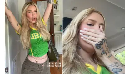 Karoline Lima explica palidez após 'banho de lua' nos EUA