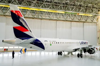 Latam apresenta primeiro E195-E2 em São José dos Campos; pedido é de US$ 2,1 bilhões