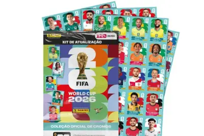 Álbum da Copa 2026 ganha Update Set com Neymar e Neuer