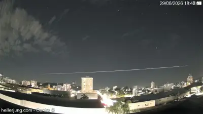 Lixo espacial cruza o céu no Sul do Brasil e deixa rastro luminoso