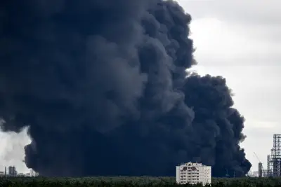 Maior ataque a Moscou desde início da guerra atinge refinaria