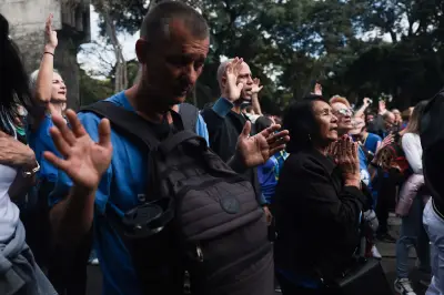 Marcha para Jesus em SP reúne Flávio, Tarcísio e Messias no palco