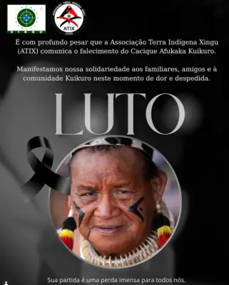 Morre cacique Afukaka Kuikuro, liderança indígena do Xingu