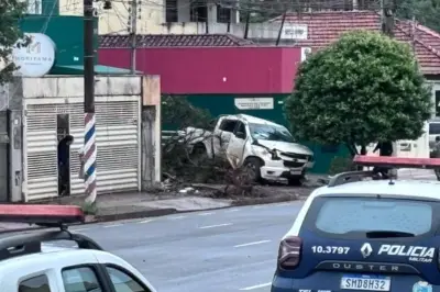 Motociclista morre em grave acidente no centro de Campo Grande