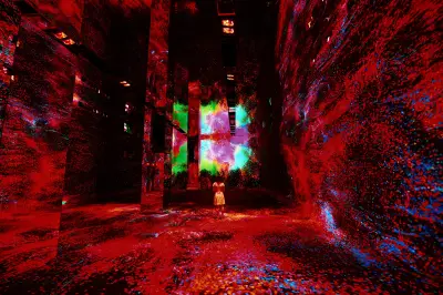 Museu de IA em LA usa dados da Amazônia para criar arte imersiva