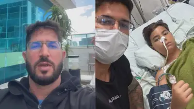 Pai de menino que perdeu perna em ataque de tubarão detalha recuperação