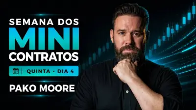Pako Moore ensina leitura de preço e fluxo em minicontratos