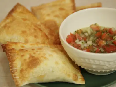 Pastelzinho na AirFryer: receita fácil para torcer pela seleção