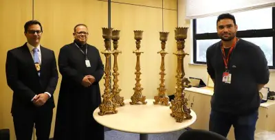 PF devolve seis tocheiros sacros à Igreja de Santa Luzia no Rio