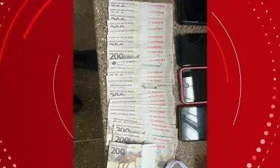 Quatro detidos com notas falsas de R$ 200 em Conceição da Feira, na Bahia