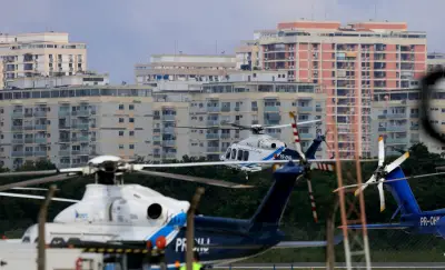Rio: aeroporto de Jacarepaguá lidera operações de helicópteros no Brasil