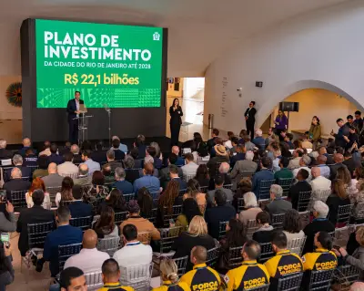 Rio anuncia pacote de R$ 22 bilhões em investimentos até 2028