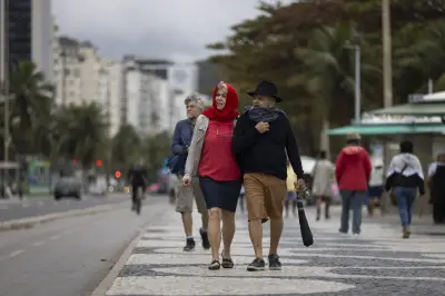 Rio de Janeiro bate recorde de frio pela terceira vez em junho