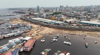 Rio Negro pode atingir 12,90 m e igualar maior seca histórica em Manaus