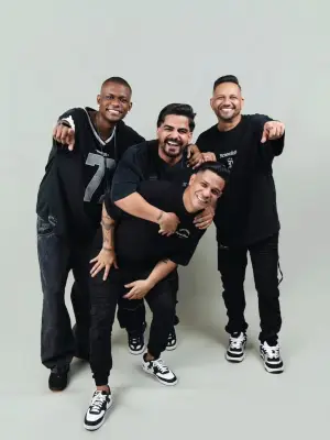 SambA+ celebra sucesso de 'Se Não For Amor' com mais de 1,2 milhão de streams