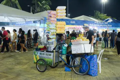 Secult abre 180 vagas para ambulantes no Arraial São João do Parque Anauá 2026