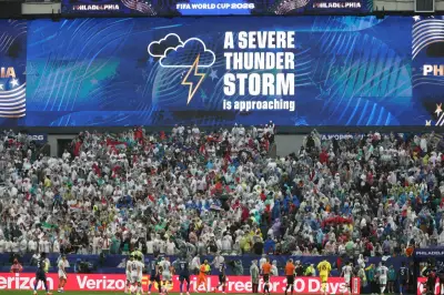 Tempestade paralisa França x Iraque por 2h na Copa 2026