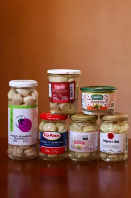 Top 3 marcas de cogumelo em conserva do mercado