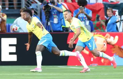 Torcedores reclamam de atraso nas transmissões do gol de Vini Jr na Copa
