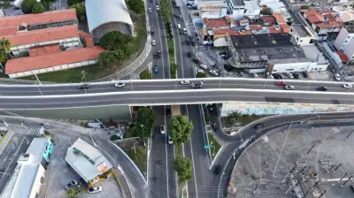 Trânsito alterado em Aracaju para obras no viaduto da Francisco Porto