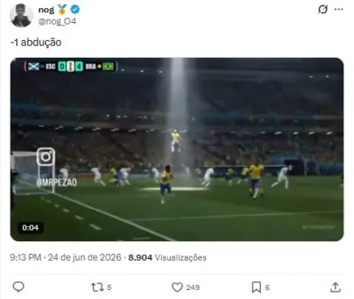 Vidente erra previsão de abdução na Copa e web reage com memes