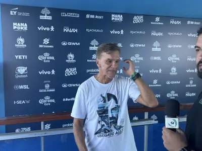 WSL adia finais do Rio Pro em Saquarema por mar fraco