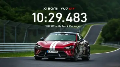 Xiaomi YU7 GT bate recorde em Nürburgring como primeiro carro autônomo