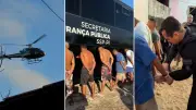 11 suspeitos de facção presos no litoral do PI em operação