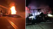 Acidente com 9 veículos interdita BR-381 e deixa feridos em MG