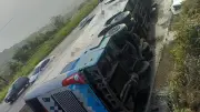 Acidente de ônibus na BR-232 deixa 16 feridos em Caruaru