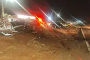 Acidente em Astorga: homem morre e cinco ficam feridos em batida frontal