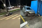 Acidente em Chapadão do Sul mata motociclista de 19 anos e fere adolescente