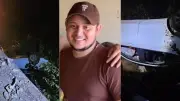 Acidente em Milton Brandão: homem morre após carro cair de ponte