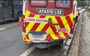 Acidente em São Roque: socorrista ferida após colisão com ambulância