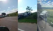 Acidente entre carreta e caminhonete mata um na BR-367 em Porto Seguro