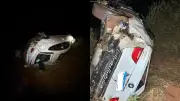 Acidente fatal em Imbé de Minas: BMW capota e deixa 5 mortos