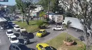 Acidente interdita Estrada do Galeão no Rio nesta terça