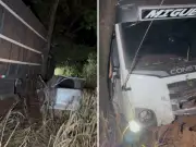 Acidente na BR-474 mata motorista e deixa outro gravemente ferido