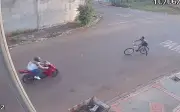 Adolescente de 12 anos quebra os dois braços em acidente de bicicleta em Jardinópolis