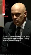AGU pede à Justiça dos EUA que encerre processo contra Moraes