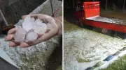 Alerta de tempestade e granizo no ES durante feriado de Corpus Christi