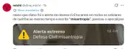 Alerta falso de 'misantropia' em celulares causa confusão no Brasil