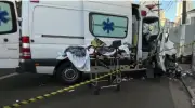 Ambulância bate em poste na Mooca e mata paciente idosa em São Paulo