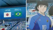 Anime 'Super Campeões' previu Brasil x Japão nas oitavas da Copa