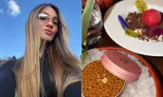 Anna Maria Casemiro desfruta de caviar com ouro em NY